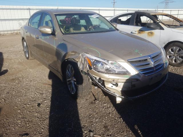 HYUNDAI GENESIS 4. 2012 kmhgc4df2cu163964