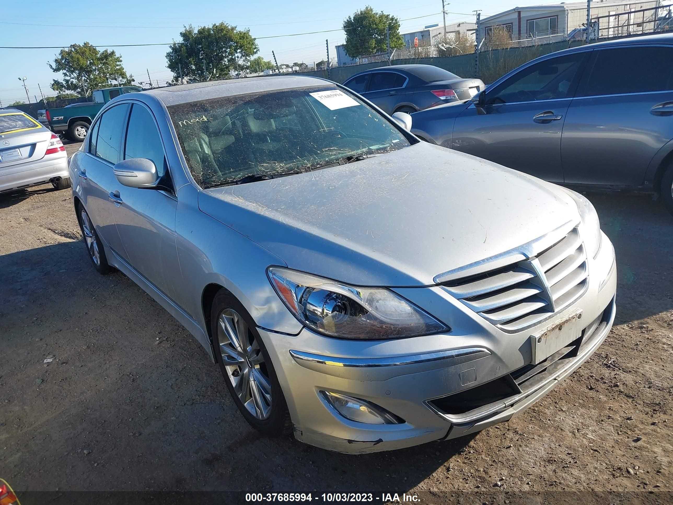 HYUNDAI GENESIS 2012 kmhgc4df3cu162564