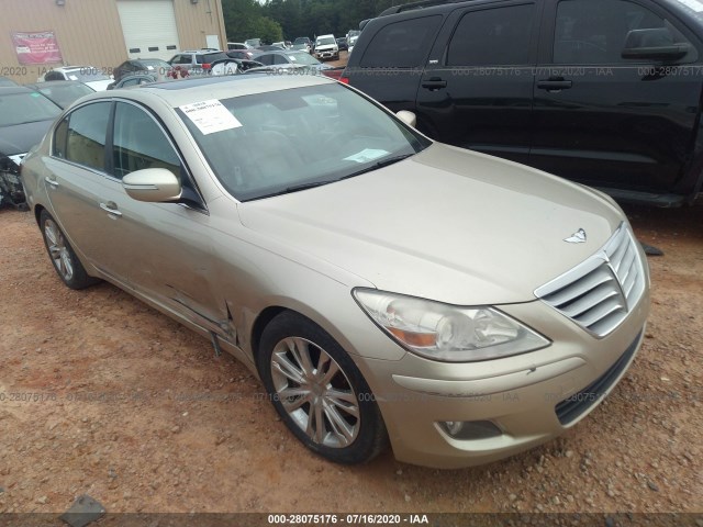 HYUNDAI GENESIS 2010 kmhgc4df4au084177