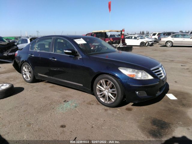 HYUNDAI GENESIS 2011 kmhgc4df4bu126736