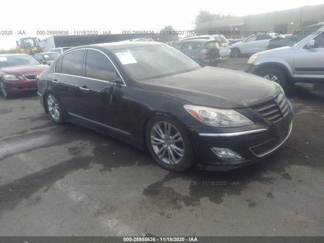 HYUNDAI GENESIS 2012 kmhgc4df4cu174254