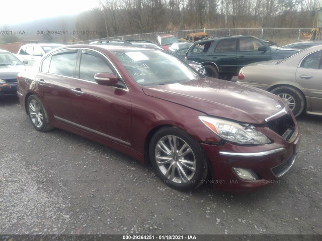 HYUNDAI GENESIS 2012 kmhgc4df4cu184914