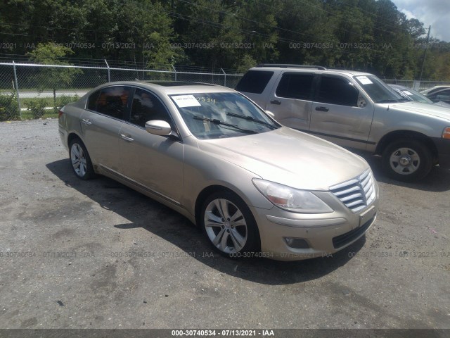 HYUNDAI GENESIS 2010 kmhgc4df5au093292