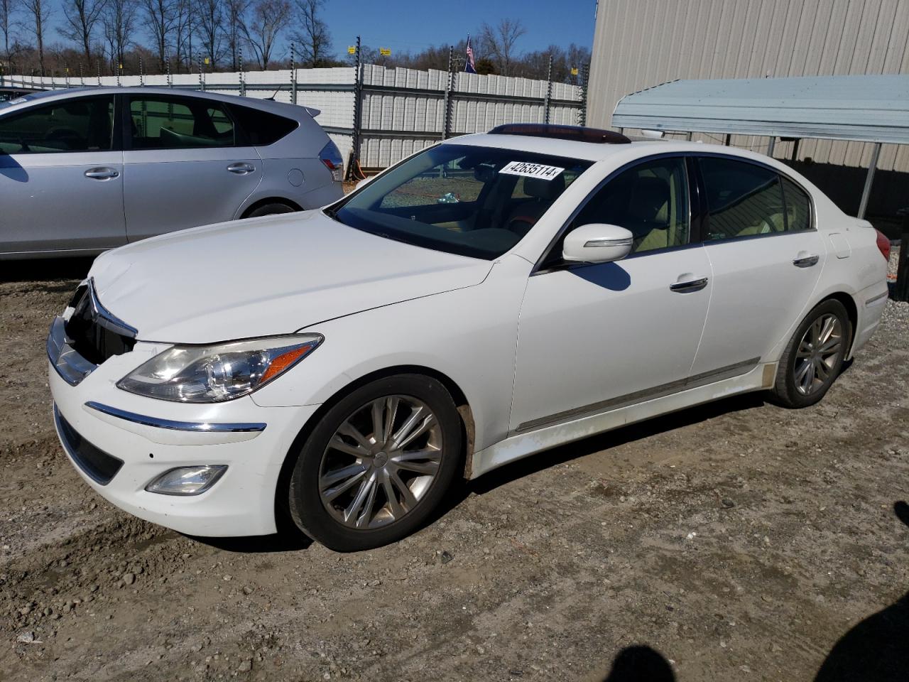 HYUNDAI GENESIS 2012 kmhgc4df5cu208251