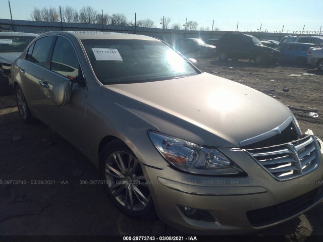 HYUNDAI GENESIS 2011 kmhgc4df6bu124910