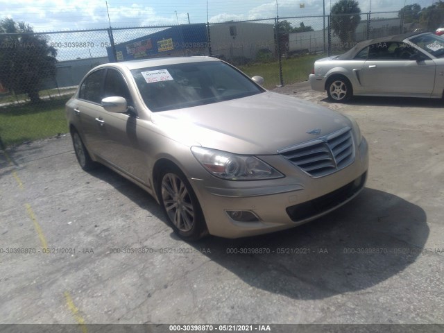 HYUNDAI GENESIS 2010 kmhgc4df8au093187