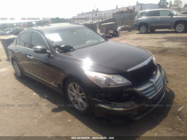 HYUNDAI GENESIS 2012 kmhgc4df8cu166884