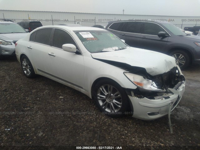 HYUNDAI GENESIS 2010 kmhgc4df9au106092