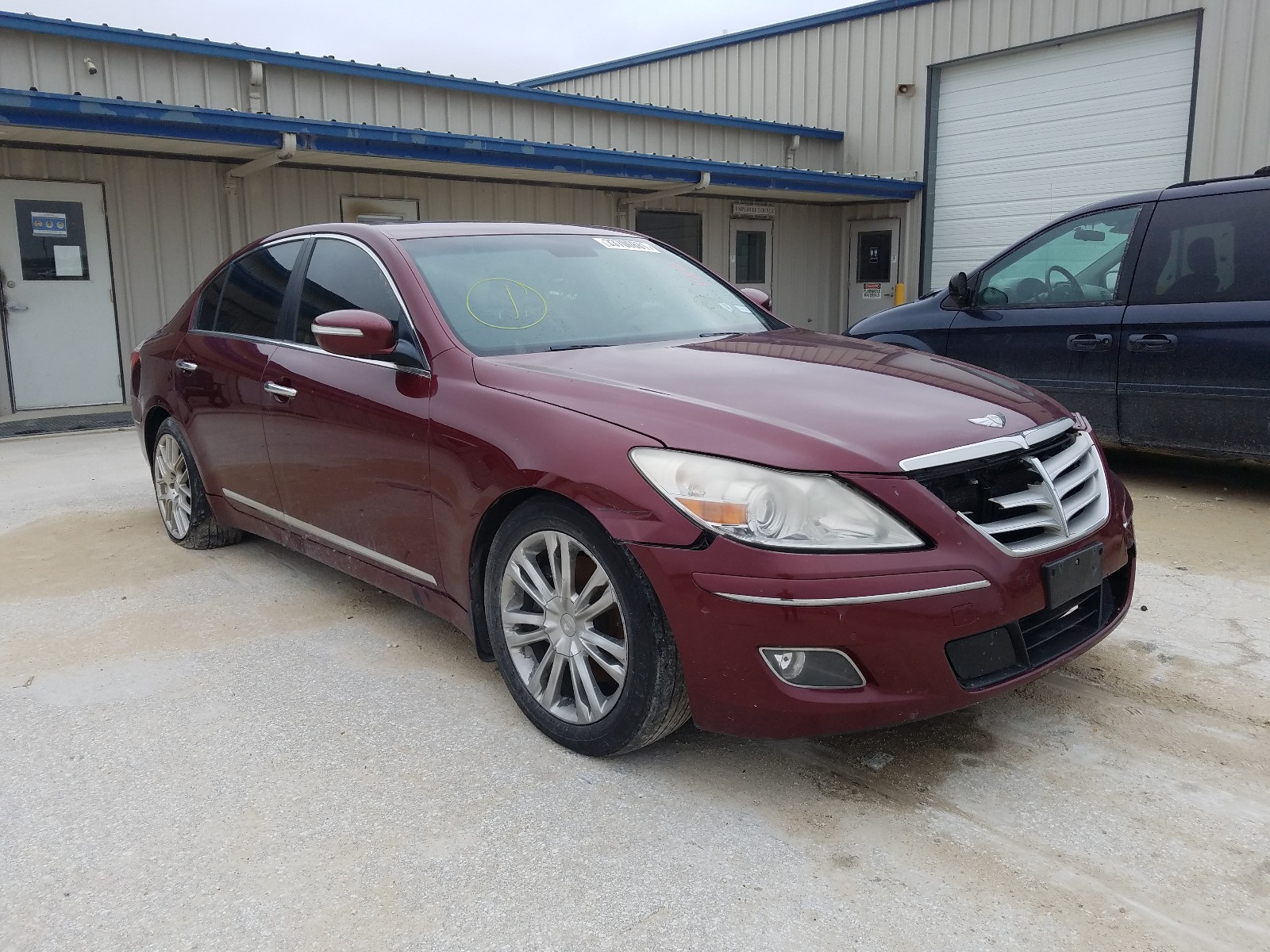 HYUNDAI GENESIS 4. 2010 kmhgc4df9au108313