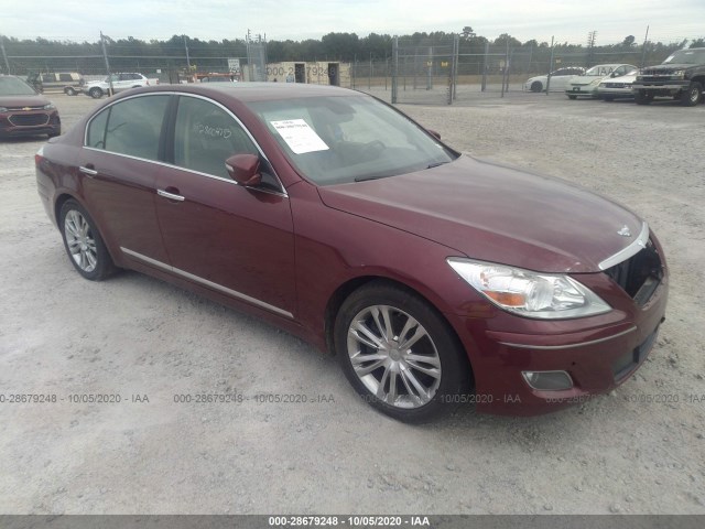 HYUNDAI GENESIS 2011 kmhgc4dfxbu133125