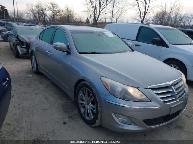 HYUNDAI GENESIS 2012 kmhgc4dfxcu160875