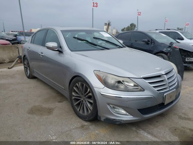 HYUNDAI GENESIS 2012 kmhgc4dfxcu165784