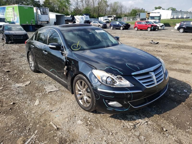 HYUNDAI GENESIS 4. 2012 kmhgc4dfxcu169883