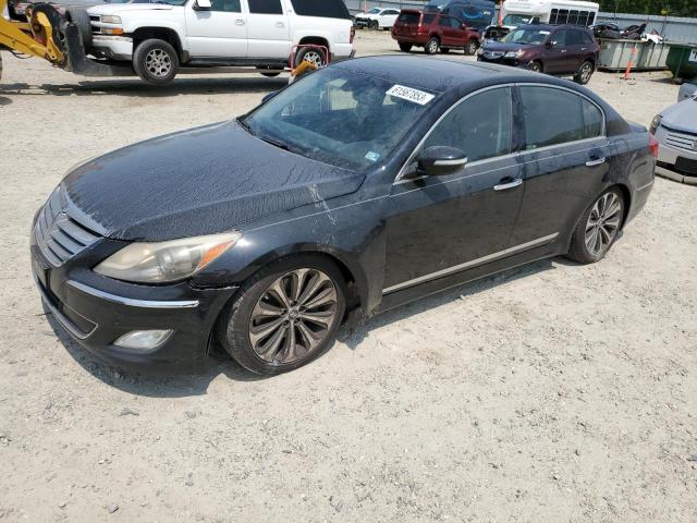 HYUNDAI GENESIS 5. 2012 kmhgc4dh0cu166833