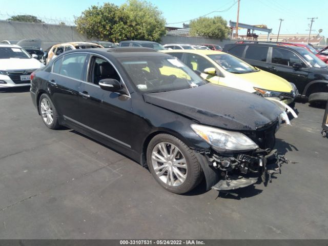 HYUNDAI GENESIS 2012 kmhgc4dh0cu188329