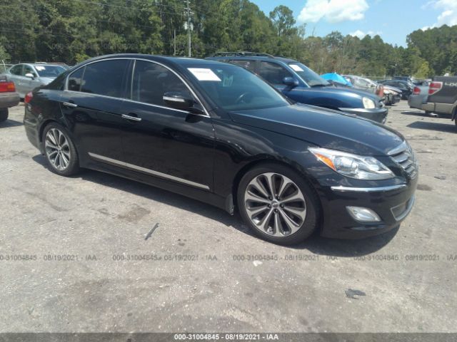 HYUNDAI GENESIS 2013 kmhgc4dh0du245100