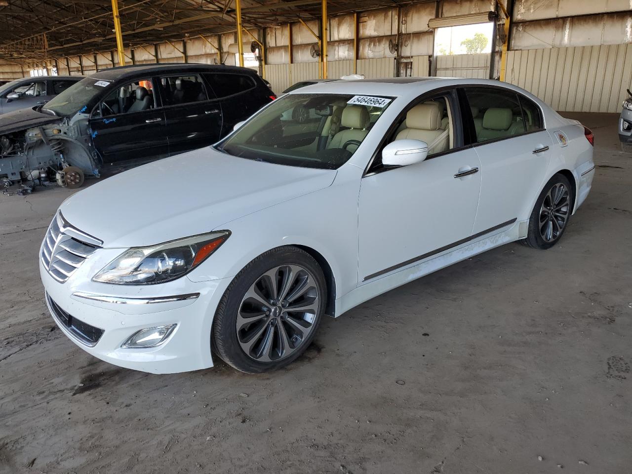 HYUNDAI GENESIS 2013 kmhgc4dh0du249793