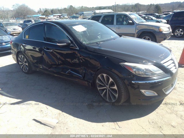 HYUNDAI GENESIS 2013 kmhgc4dh0du251463