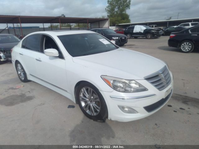 HYUNDAI GENESIS 2012 kmhgc4dh1cu180336