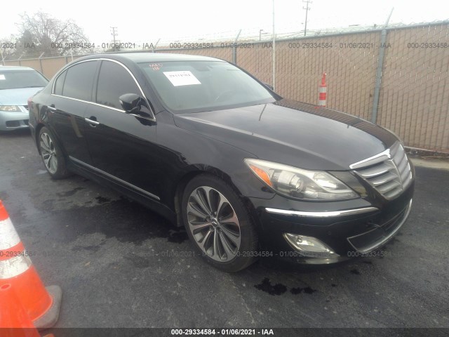 HYUNDAI GENESIS 2013 kmhgc4dh1du257143