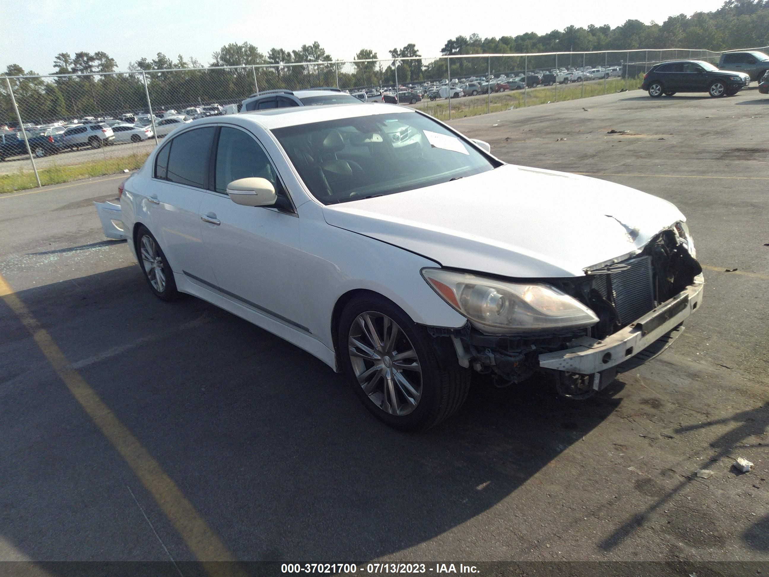 HYUNDAI GENESIS 2012 kmhgc4dh2cu189532