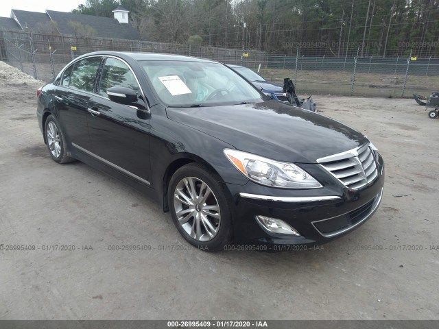 HYUNDAI GENESIS 2012 kmhgc4dh2cu207253