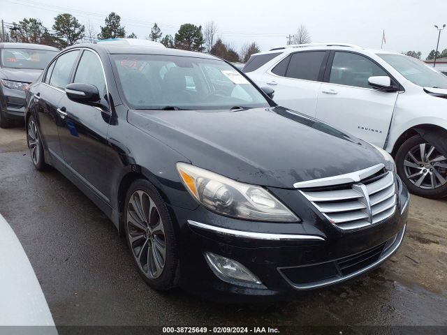 HYUNDAI GENESIS 2012 kmhgc4dh3cu183609