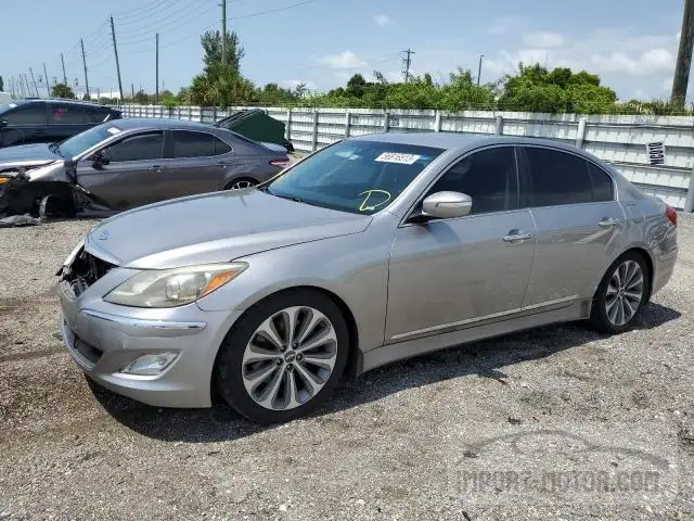 HYUNDAI GENESIS 2013 kmhgc4dh3du220403