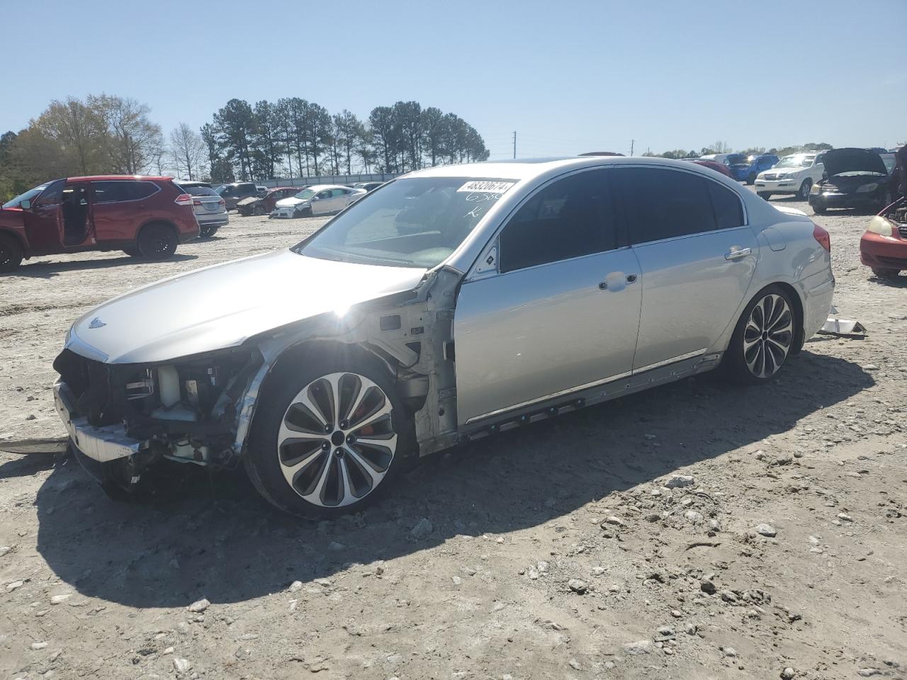 HYUNDAI GENESIS 2013 kmhgc4dh3du226380