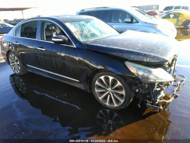 HYUNDAI GENESIS 2012 kmhgc4dh4cu158833