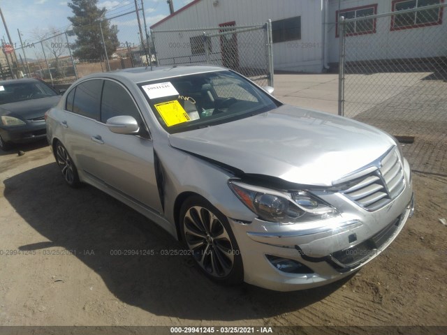 HYUNDAI GENESIS 2012 kmhgc4dh4cu211045