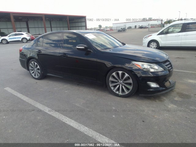 HYUNDAI GENESIS 2014 kmhgc4dh4eu266145