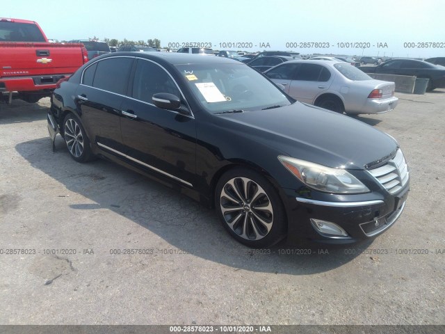 HYUNDAI GENESIS 2012 kmhgc4dh5cu155486