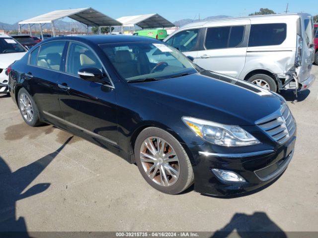 HYUNDAI GENESIS 2012 kmhgc4dh5cu180128