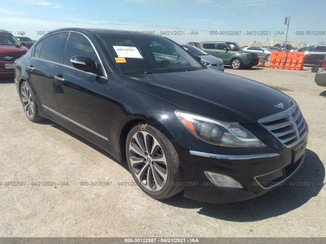 HYUNDAI GENESIS 2012 kmhgc4dh6cu162835