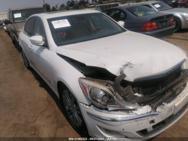 HYUNDAI GENESIS 2012 kmhgc4dh6cu180350