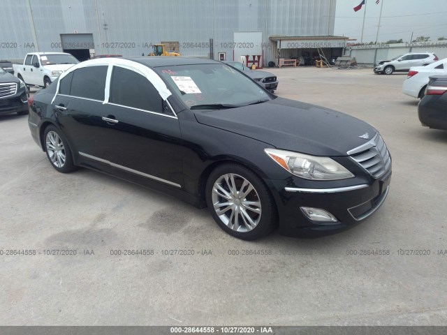 HYUNDAI GENESIS 2012 kmhgc4dh6cu202797