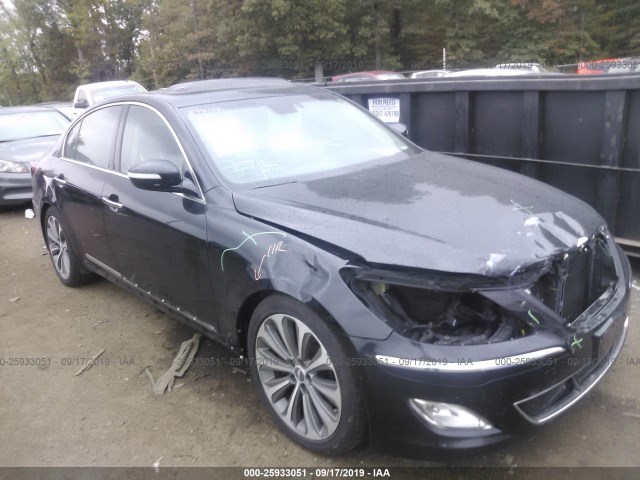 HYUNDAI GENESIS 2014 kmhgc4dh6eu263053