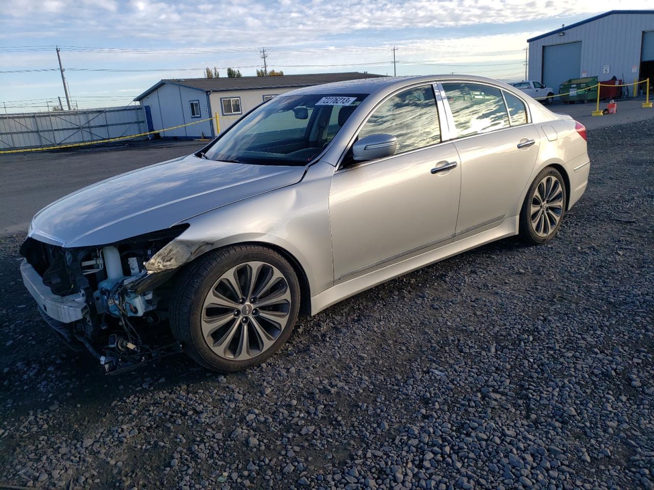 HYUNDAI GENESIS 2012 kmhgc4dh7cu191311