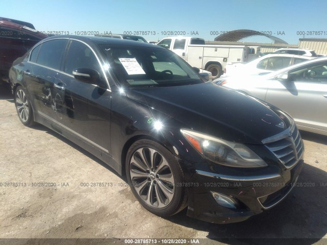 HYUNDAI GENESIS 2013 kmhgc4dh7du251637