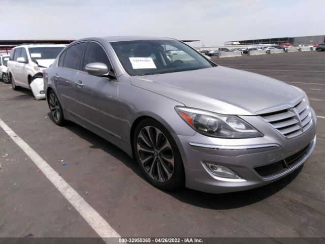 HYUNDAI GENESIS 2012 kmhgc4dh8cu166756