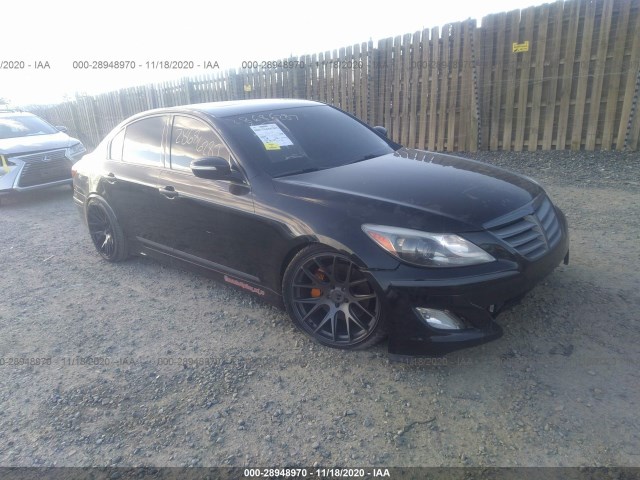 HYUNDAI GENESIS 2012 kmhgc4dh9cu165082