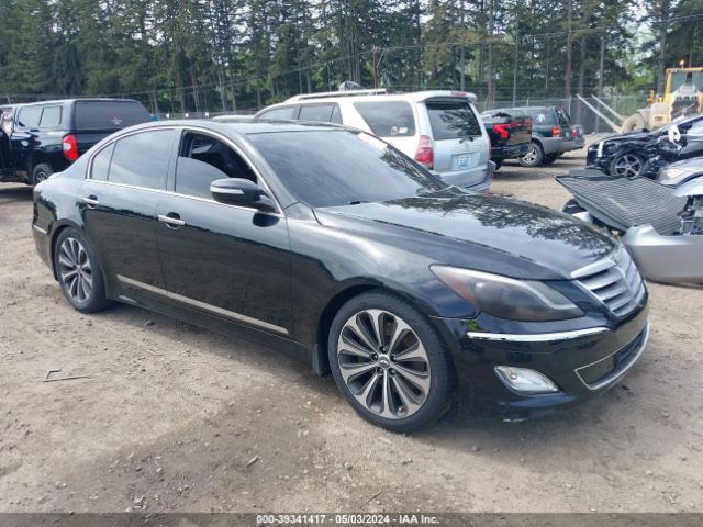 HYUNDAI GENESIS 2012 kmhgc4dh9cu204477