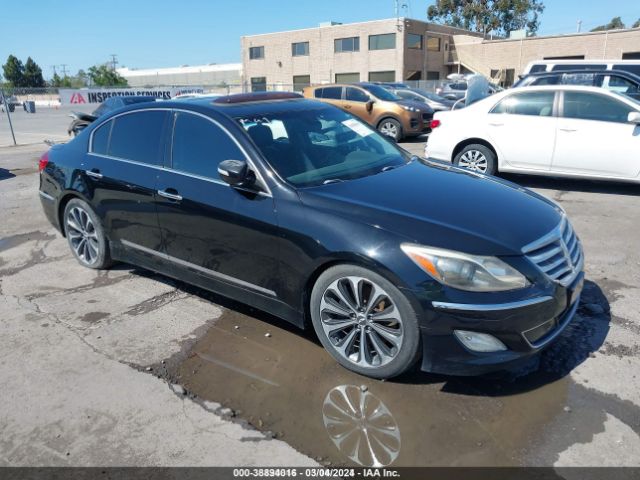 HYUNDAI GENESIS 2012 kmhgc4dhxcu158397