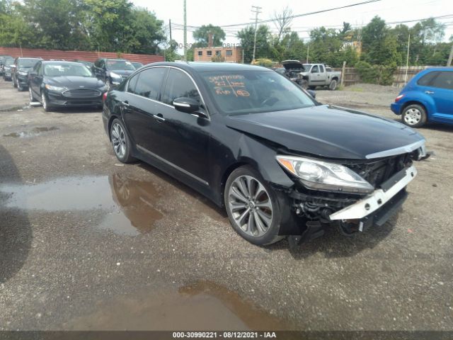 HYUNDAI GENESIS 2014 kmhgc4dhxeu263203