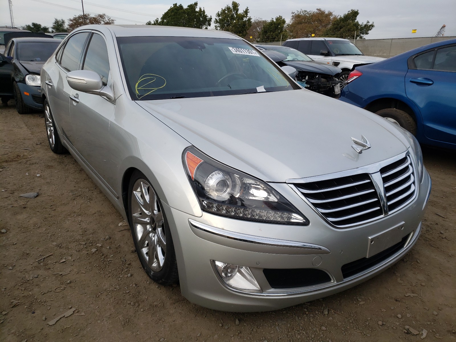 HYUNDAI EQUUS SIGN 2013 kmhgh4jh1du063119