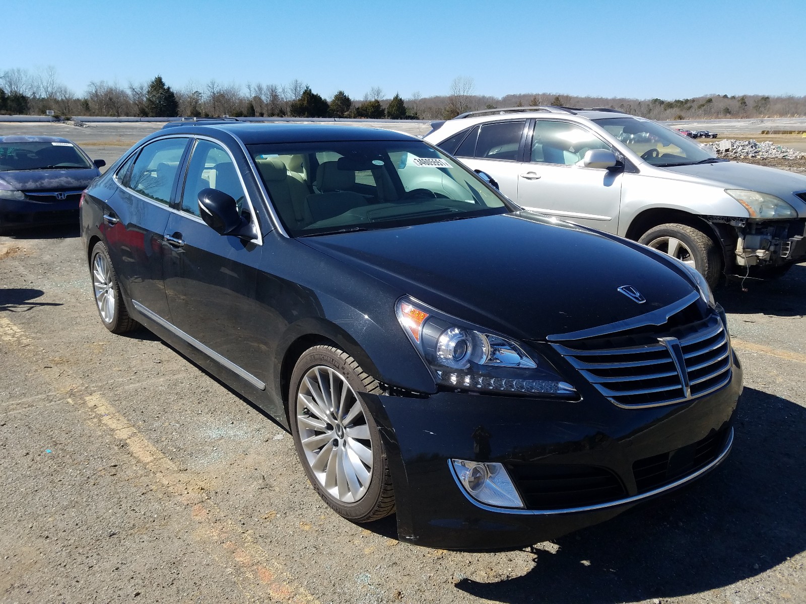 HYUNDAI EQUUS SIGN 2014 kmhgh4jh1eu079564