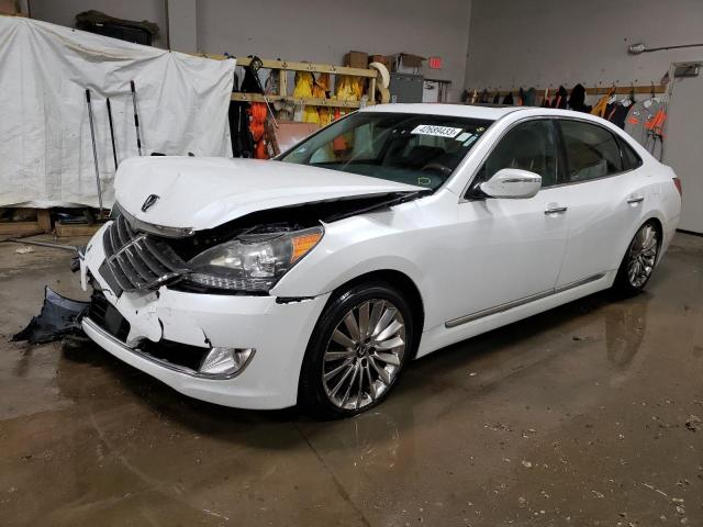 HYUNDAI EQUUS SIGN 2014 kmhgh4jh2eu078486