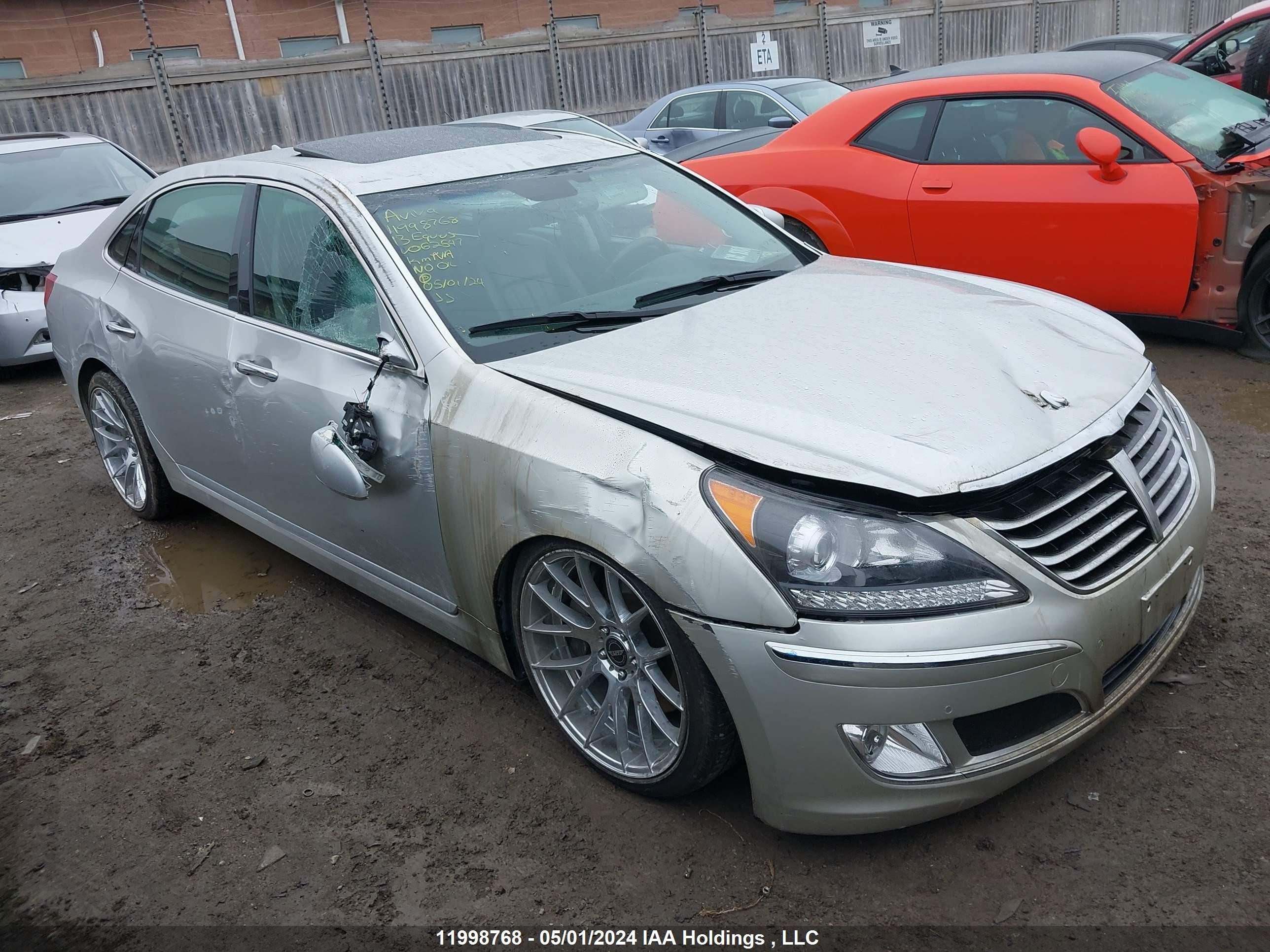 HYUNDAI EQUUS 2013 kmhgh4jh6du062547