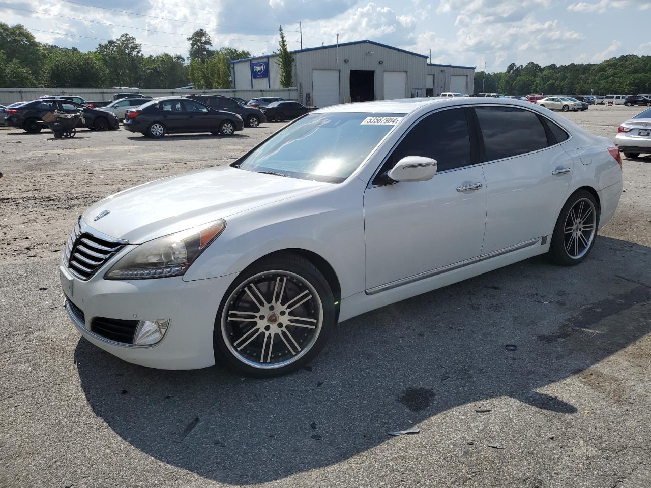 HYUNDAI EQUUS 2014 kmhgh4jh6eu077454